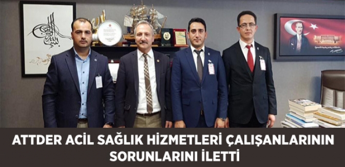 ATTDER'den Prof.Dr. Ahmet Selim Yurdakul' Önemli Ziyaret