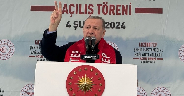 Cumhurbaşkanı Erdoğan Gaziantep'te Konuştu
