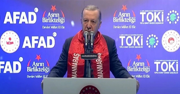Cumhurbaşkanı Erdoğan Kahramanmaraş'da Konuştu