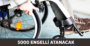 Bu Yıl 5000 Engelli Atanacak