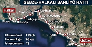 Halkalı – Gebze Marmaray / Banliyo Tren Durakları, Ücretleri, Sefer Saatleri